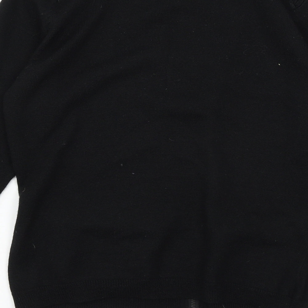 Part Two Womens Black  Knit Cardigan Jumper Size S