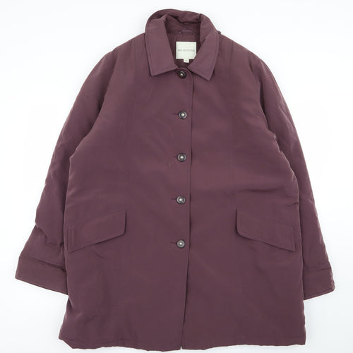 holmewood Womens Purple   Jacket Coat Size 16