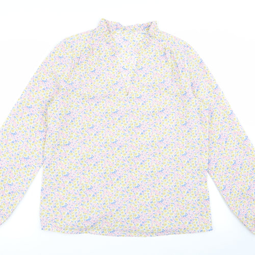 sisters point Womens Multicoloured Floral  Basic Blouse Size XS