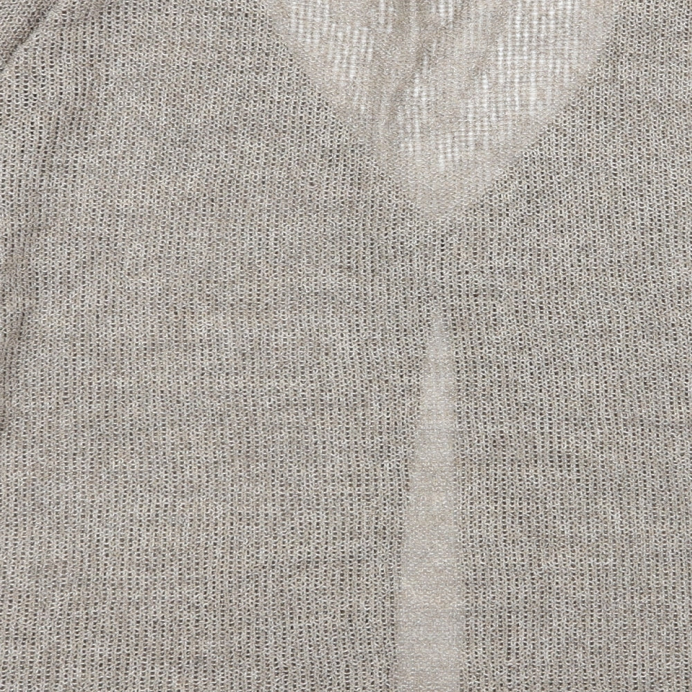 Preworn Womens Brown   Cardigan Jumper Size 2XL