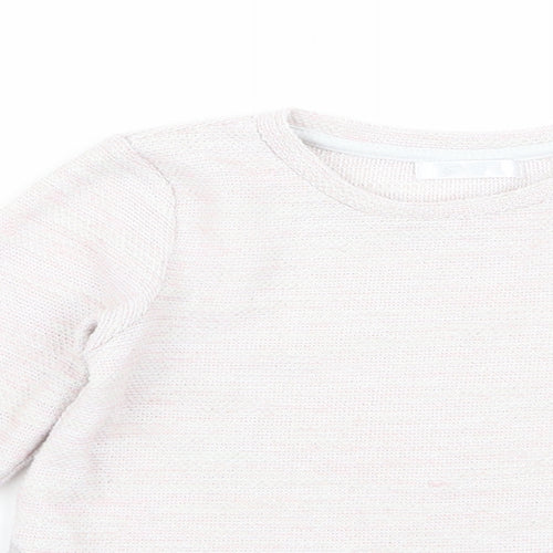 pep and co Girls Pink   Pullover Jumper Size 5 Years