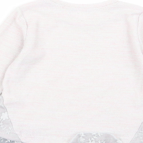 pep and co Girls Pink   Pullover Jumper Size 5 Years