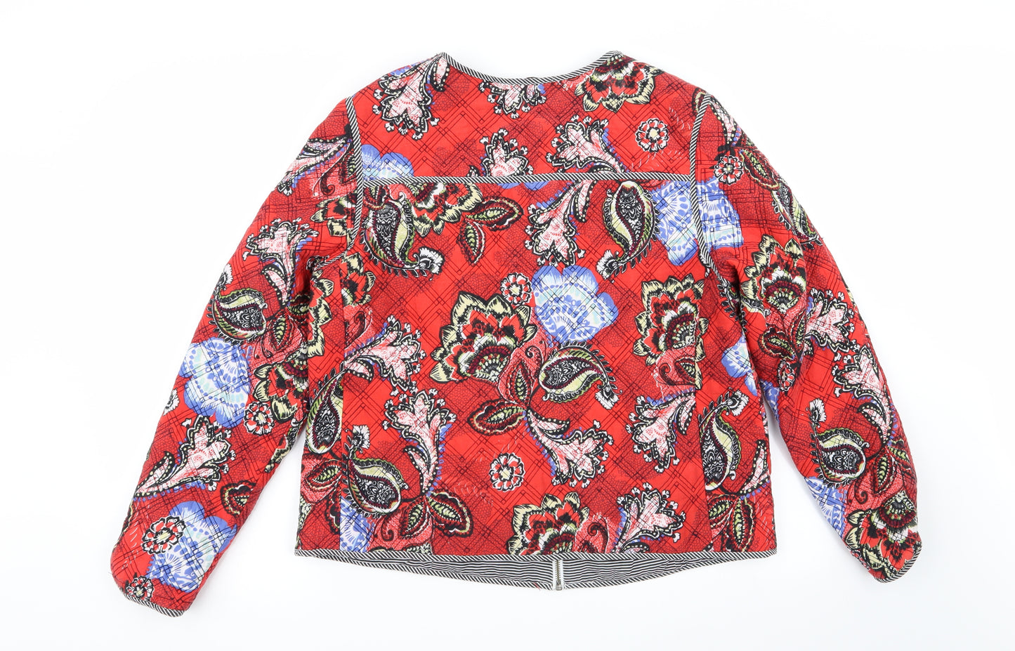 Per Una Womens Multicoloured Geometric  Jacket  Size 18