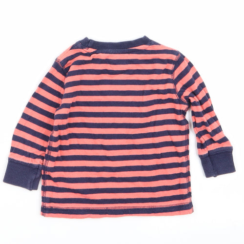 NEXT Boys Multicoloured Striped  Pullover Jumper Size 6-9 Months