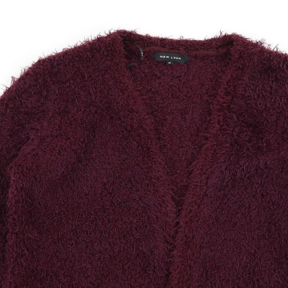 New Look Womens Purple   Cardigan Jumper Size M