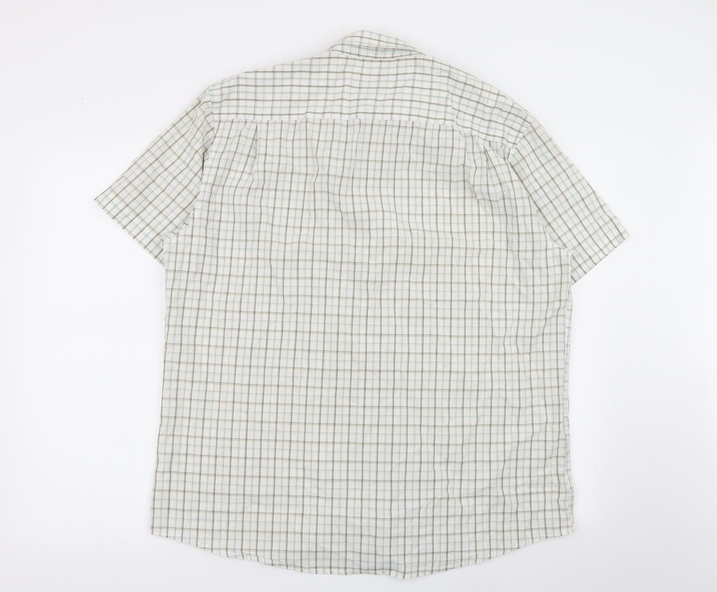 nice Mens Multicoloured Check   Button-Up Size XL