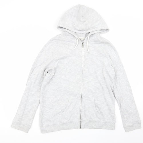 Asda George Womens Grey   Full Zip Jumper Size 16