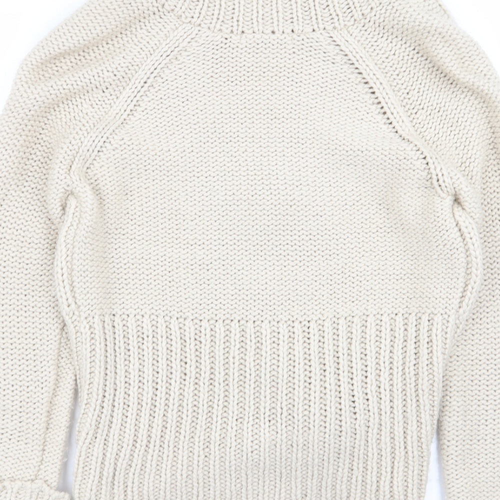 Asda George Womens Beige   Cardigan Jumper Size 12