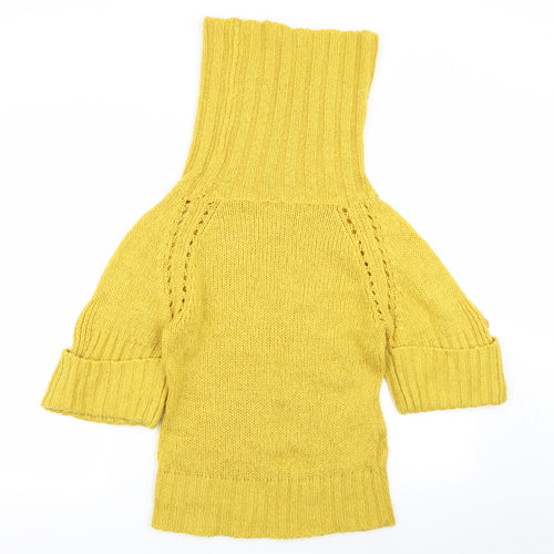 Select Womens Yellow   Pullover Jumper Size M