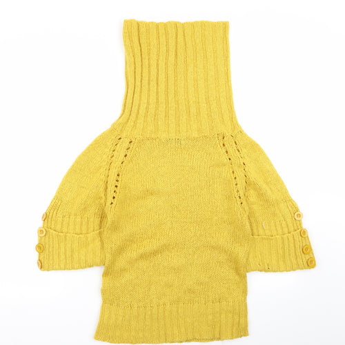 Select Womens Yellow   Pullover Jumper Size M