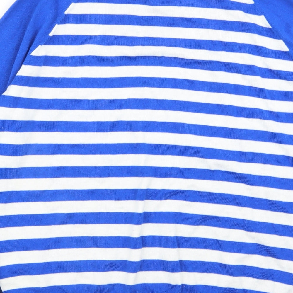 kem Mens Multicoloured Striped  Pullover Jumper Size XL