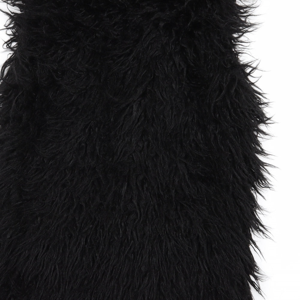 venxi Womens Black   Gilet Coat Size S