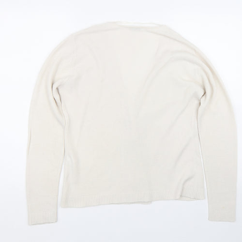 Damart Womens Beige   Cardigan Jumper Size 10