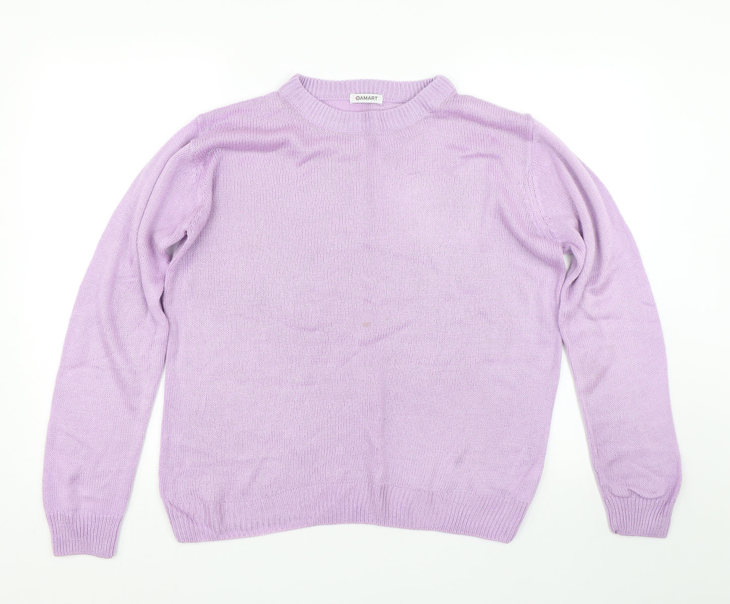 Damart Womens Purple   Pullover Jumper Size 10