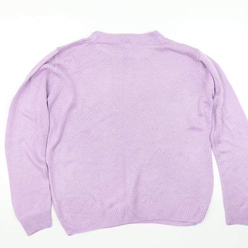 Damart Womens Purple   Pullover Jumper Size 10