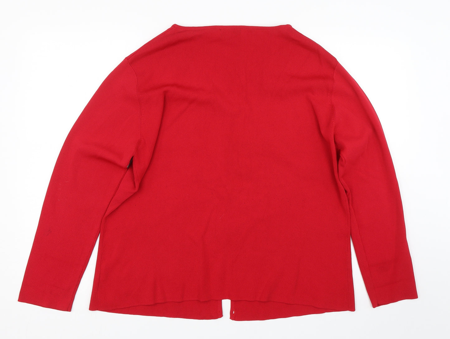 Sky deisgn Womens Red   Cardigan Jumper Size 4