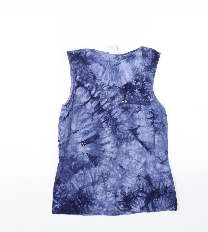 VERO MODA Womens Blue Basic Tank Size XS
