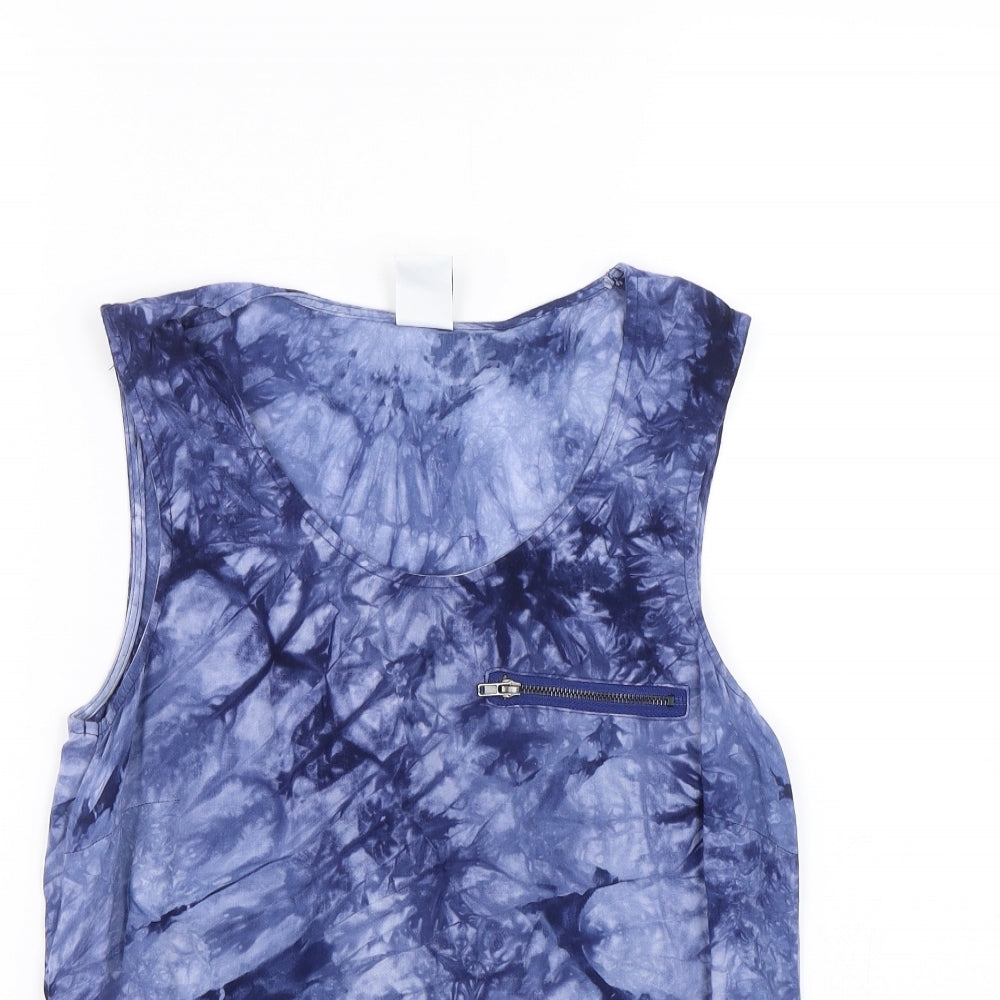VERO MODA Womens Blue   Basic Tank Size XS
