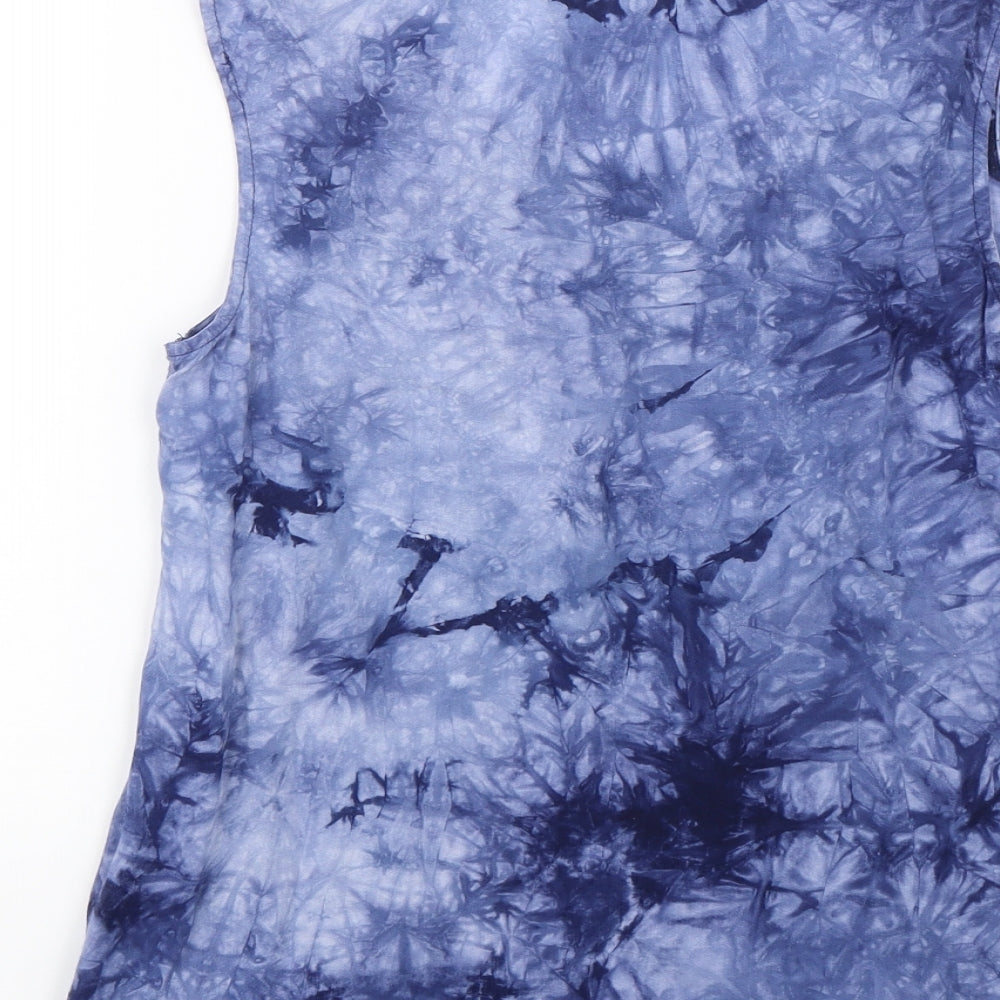 VERO MODA Womens Blue   Basic Tank Size XS