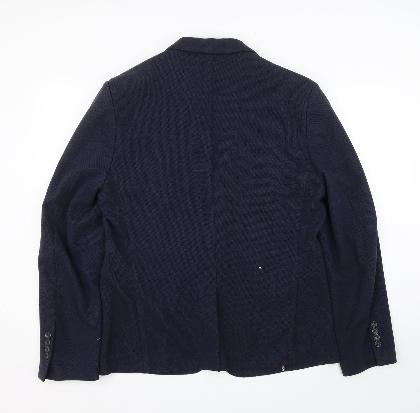 Without Prejudice Mens Blue   Jacket Suit Size 44