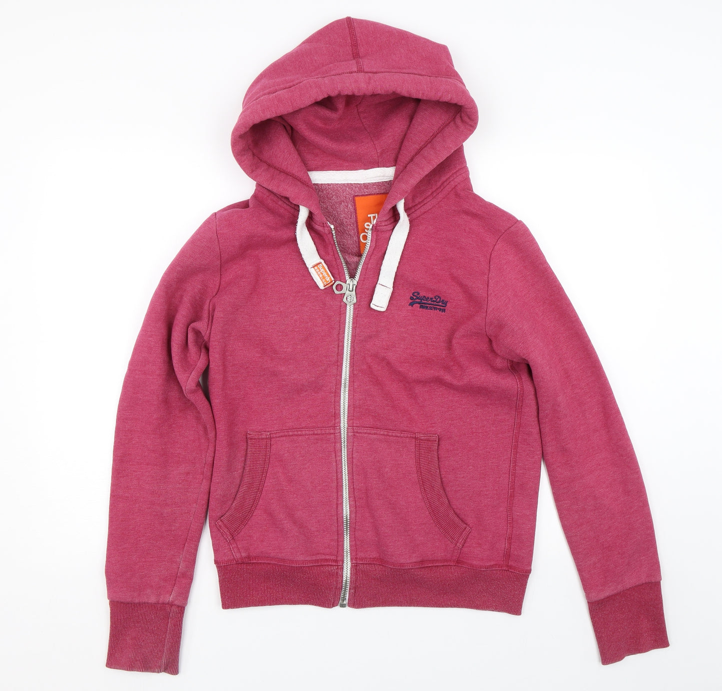 Superdry Mens Red   Full Zip Hoodie Size XL