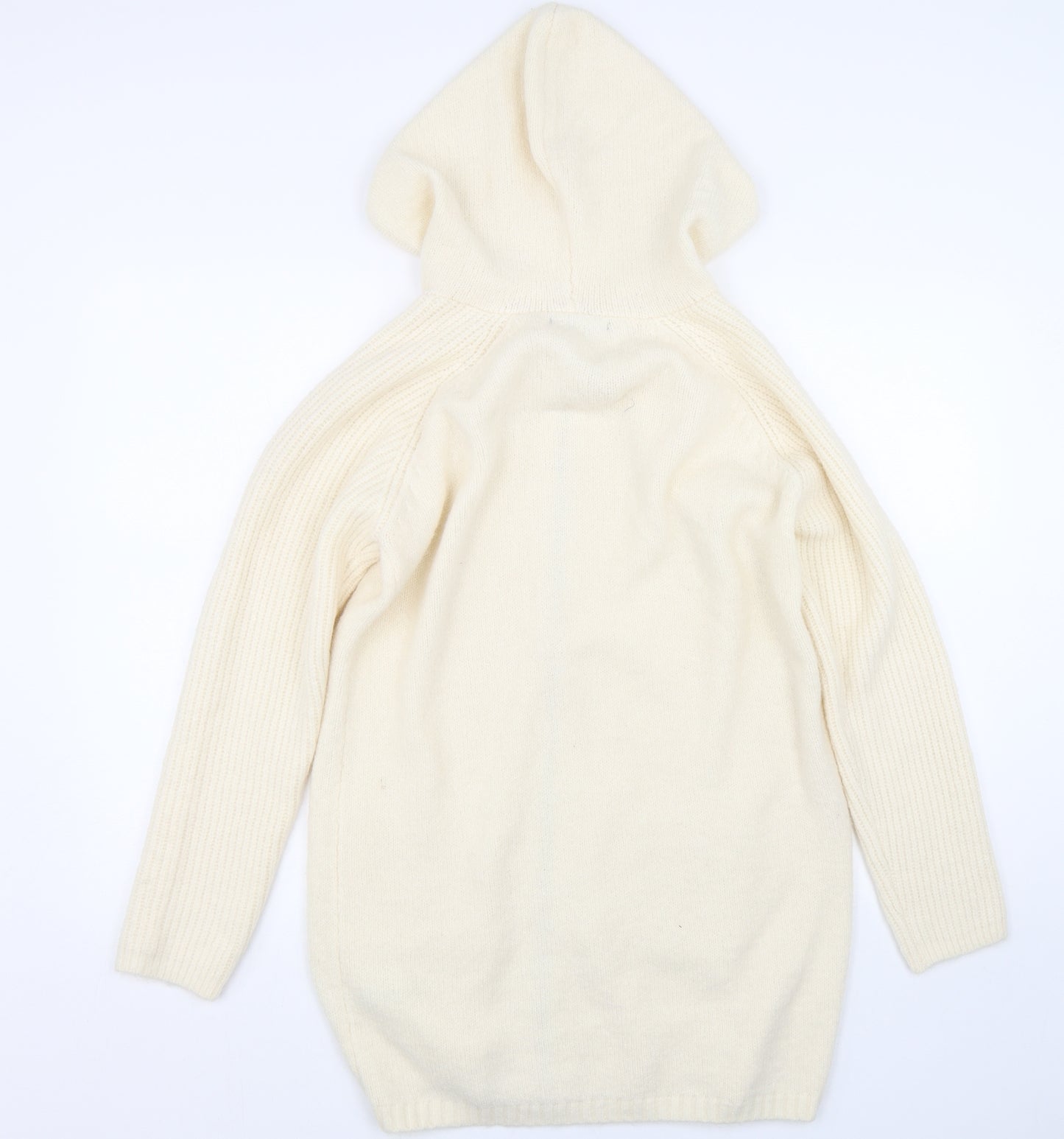 George Womens Beige   Full Zip Hoodie Size 12