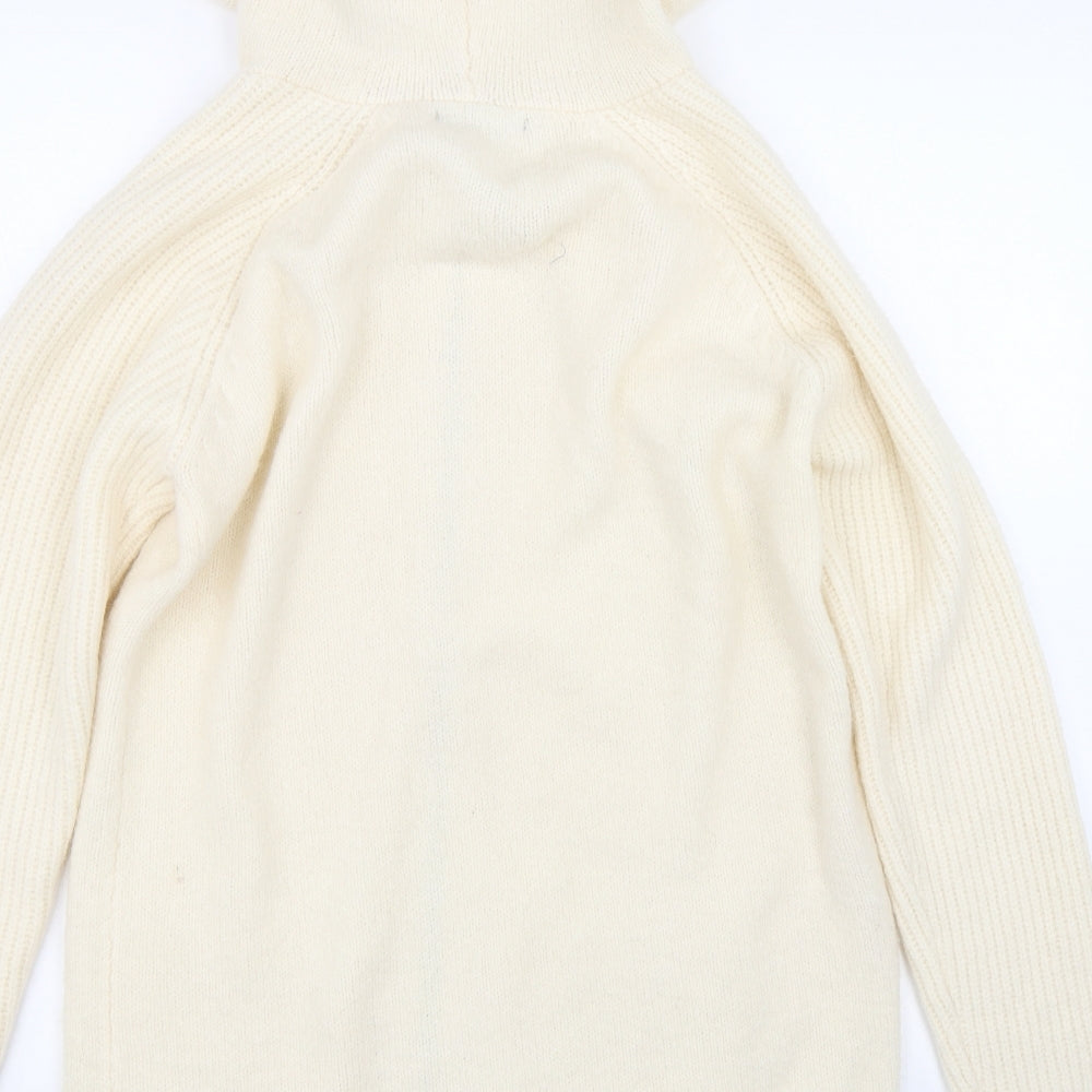 George Womens Beige   Full Zip Hoodie Size 12