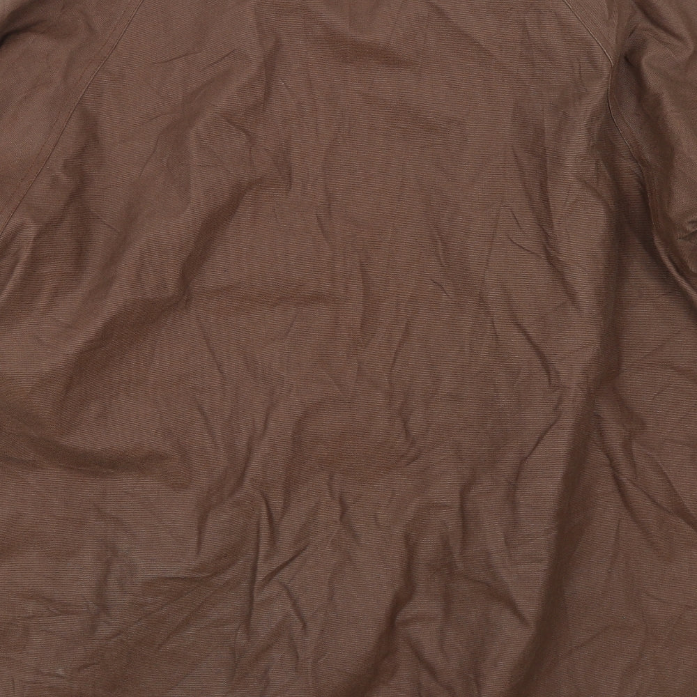 Preworn Mens Brown   Rain Coat Coat Size L