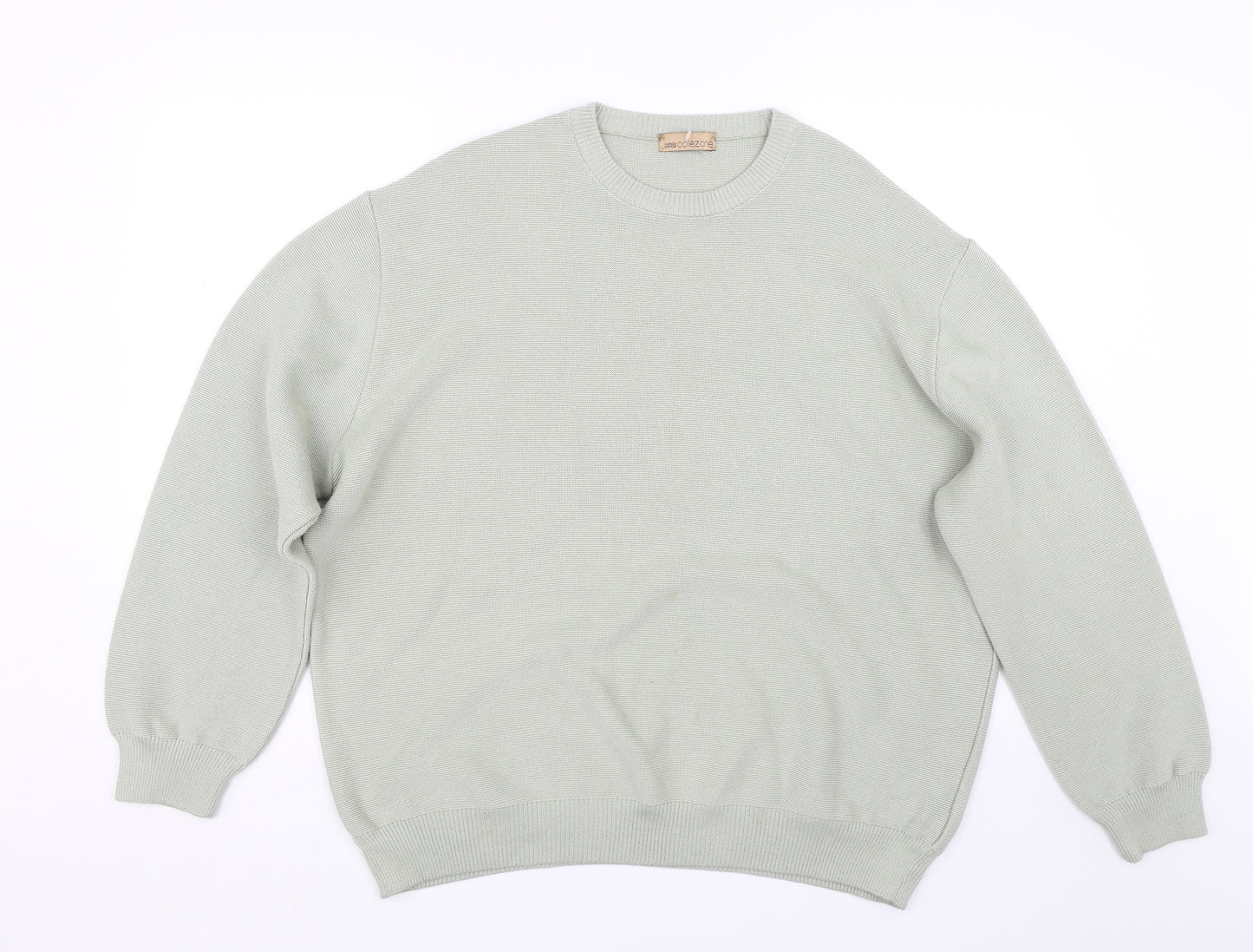 M&S Womens Green   Pullover Jumper Size 2XL