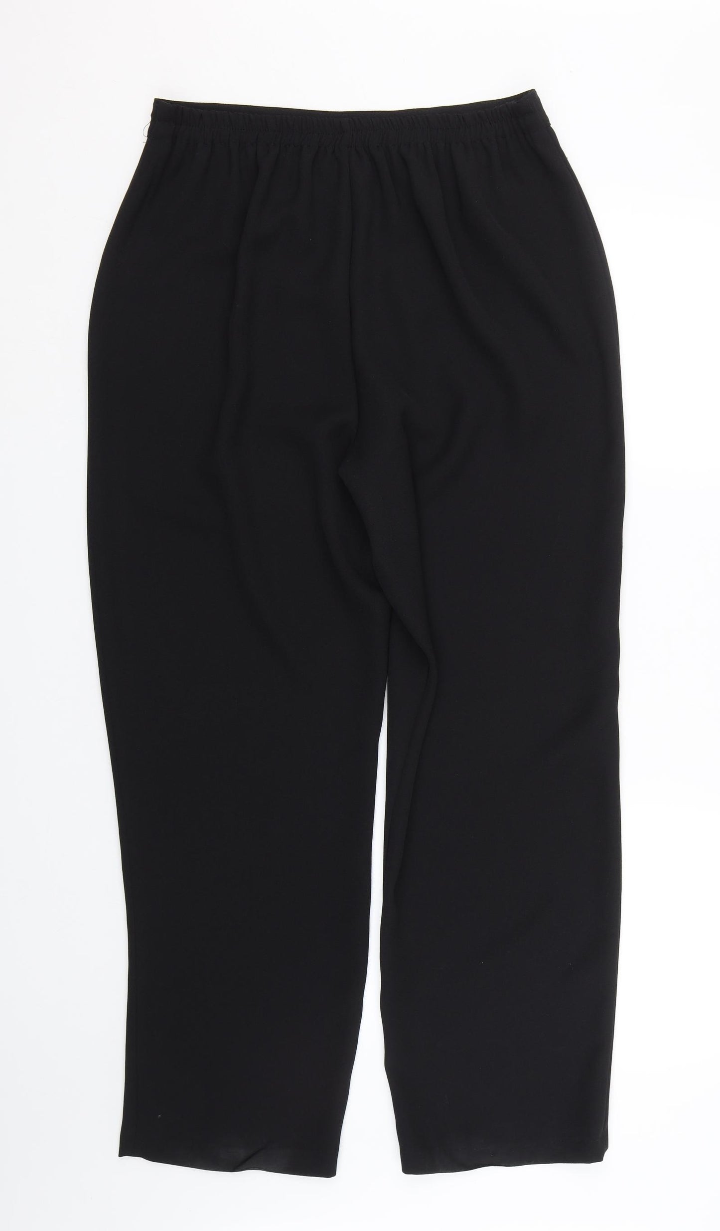 Bonmarche Womens Black   Trousers  Size 16 L27.5 in