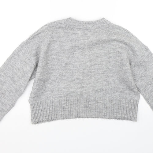 Urban Outfitters Womens Grey   Pullover Jumper Size XS