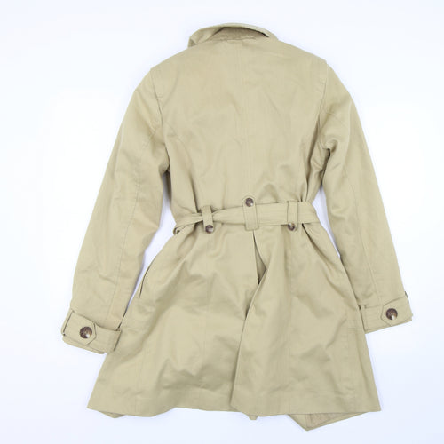 ASOS Womens Beige   Trench Coat Coat Size 10
