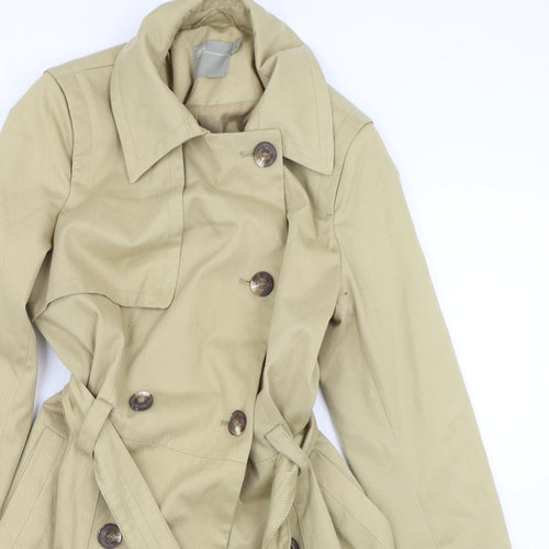 ASOS Womens Beige   Trench Coat Coat Size 10