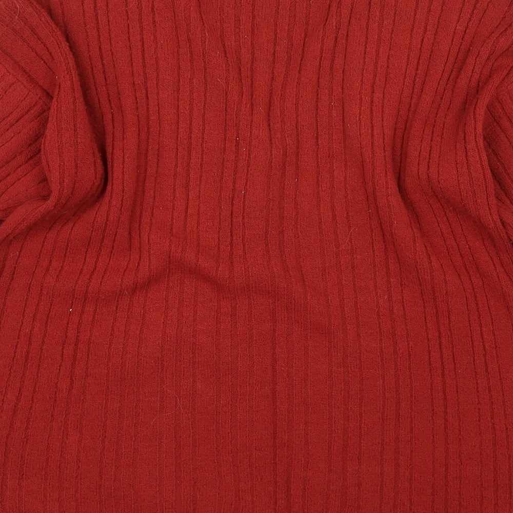 Jumper world  Womens Red   Cardigan Jumper Size M