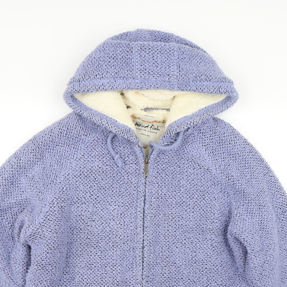 Weird Fish Womens Purple   Jacket  Size 16