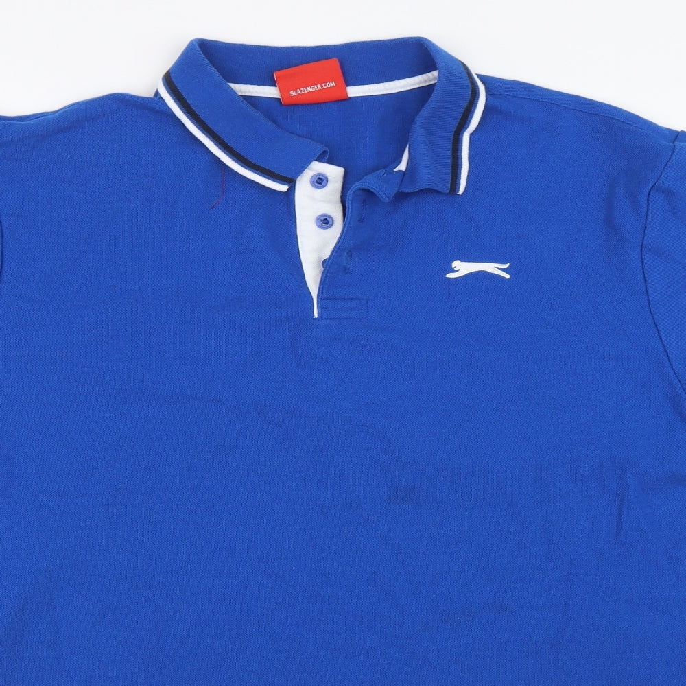 Slazenger Mens Blue    Polo Size 2XL