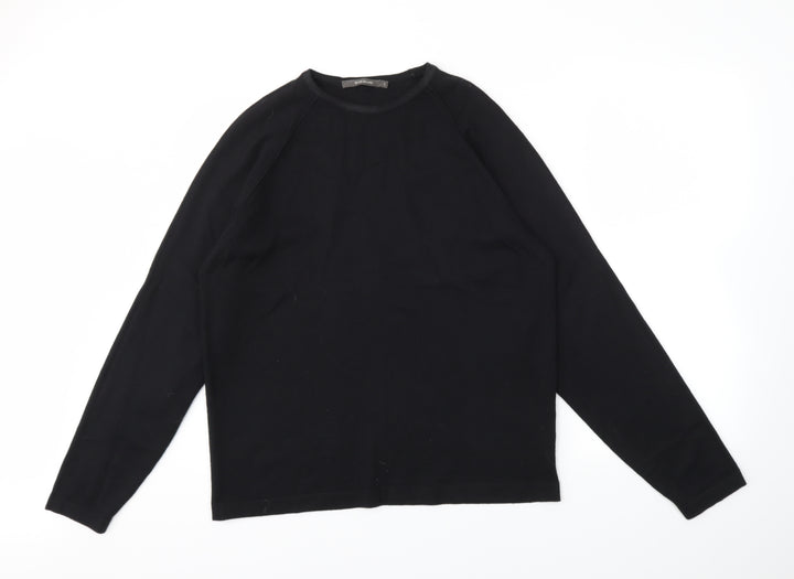 River Island Womens Black   Pullover Jumper Size L