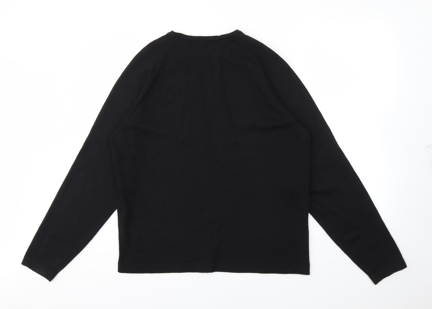 River Island Womens Black   Pullover Jumper Size L
