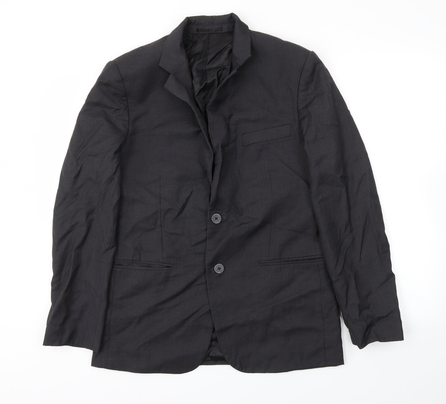 Preworn Mens Grey   Jacket Blazer Size 42