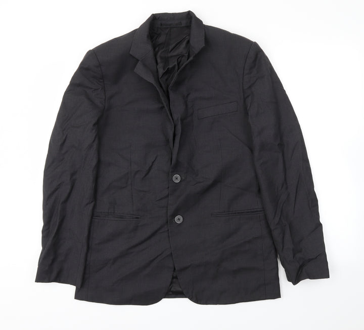 Preworn Mens Grey   Jacket Blazer Size 42