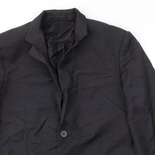 Preworn Mens Grey   Jacket Blazer Size 42