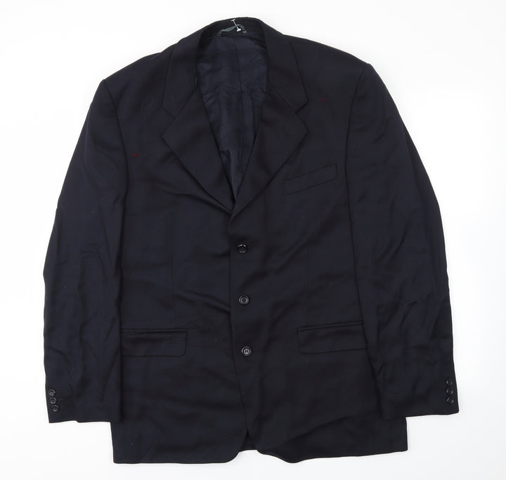 Burton Mens Blue   Jacket Blazer Size 44