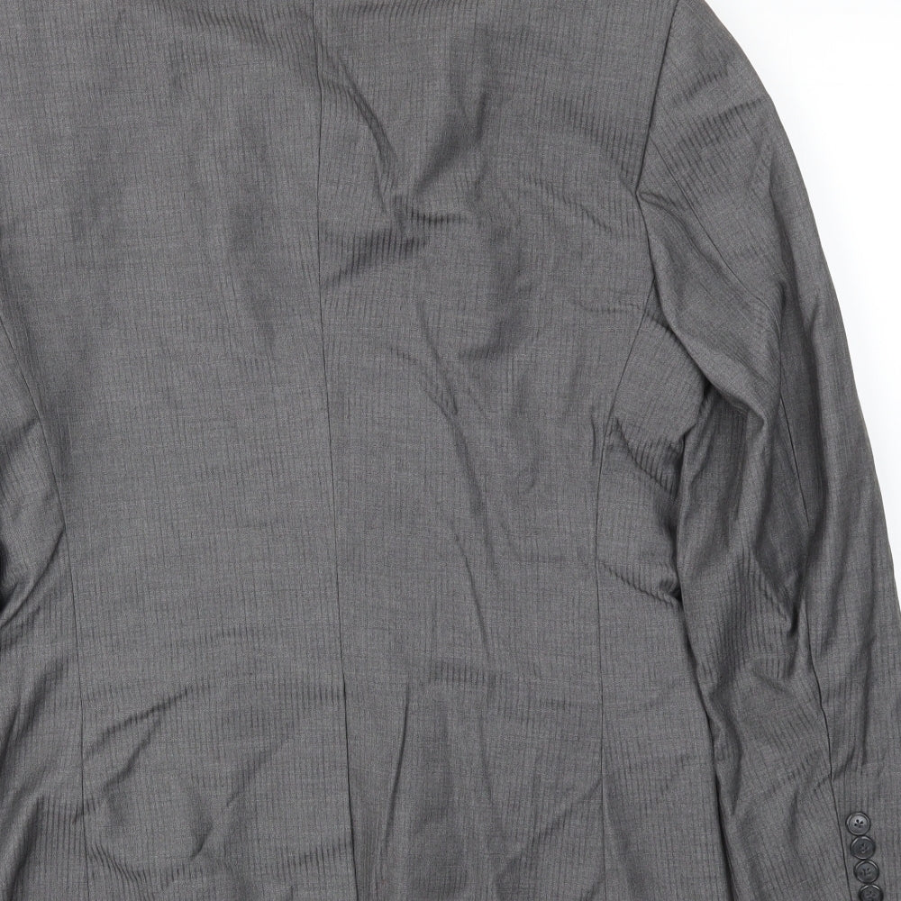 Preworn Mens Grey   Jacket Blazer Size 40