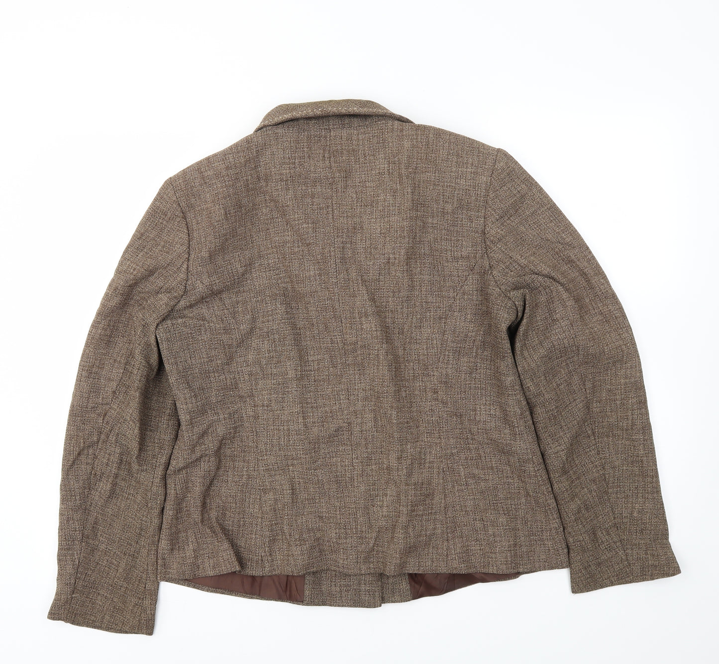 Roman Womens Brown   Jacket Blazer Size 18
