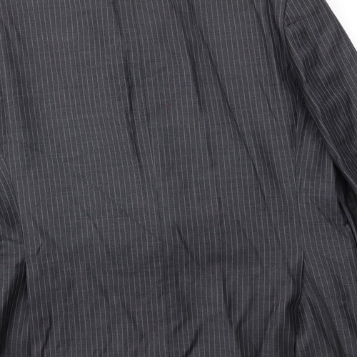 jhon lewis  Mens Grey Striped  Jacket Blazer Size 44