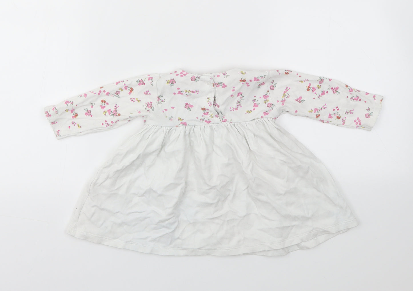 M Girls Multicoloured Floral  Fit & Flare  Size 3-6 Months
