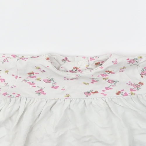 M Girls Multicoloured Floral  Fit & Flare  Size 3-6 Months