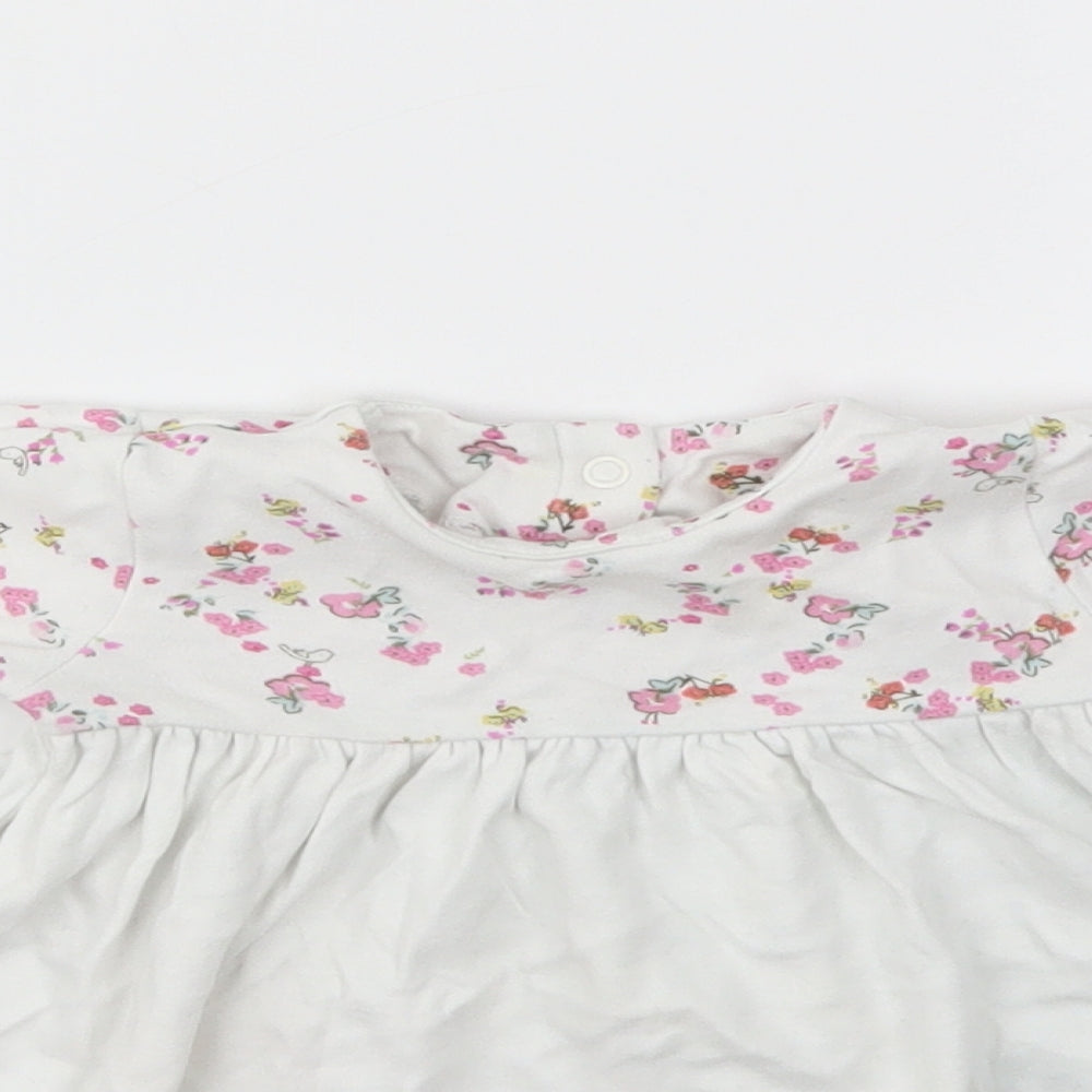 M Girls Multicoloured Floral  Fit & Flare  Size 3-6 Months