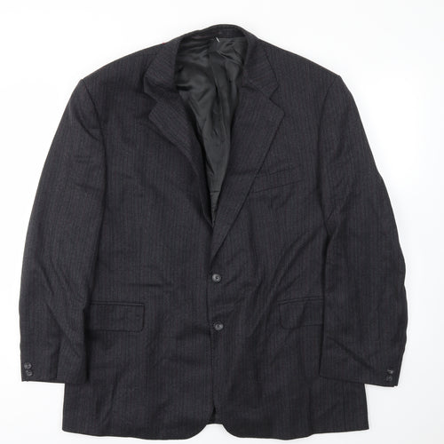 LABEL  Mens Grey   Jacket Blazer Size 48