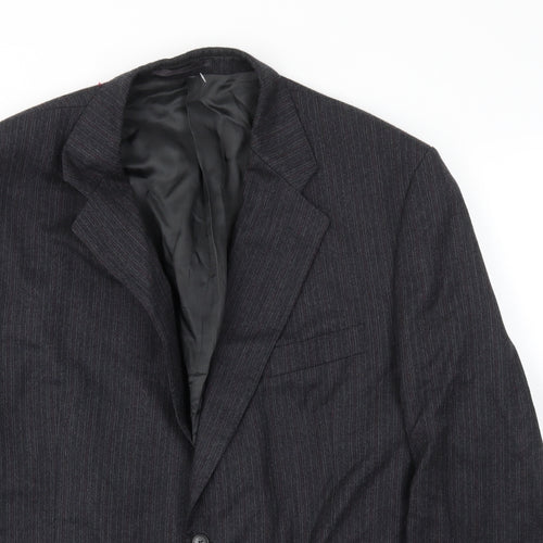 LABEL  Mens Grey   Jacket Blazer Size 48